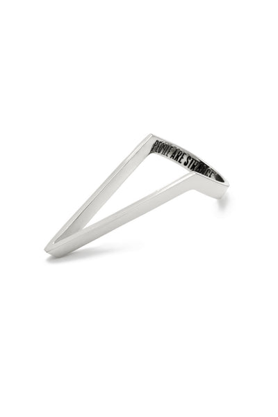 VENDETTA RING SILVER , Ring - PEOPLE ARE STRANGE, PEOPLE ARE STRANGE
 - 1