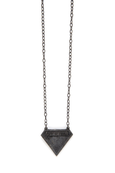 LUCY IN THE SKY NECKLACE SILVER OXIDIZED