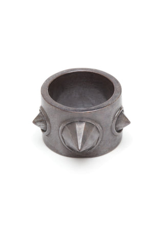 SARNIA RING SILVER OXIDIZED , Ring - PEOPLE ARE STRANGE, PEOPLE ARE STRANGE
 - 1